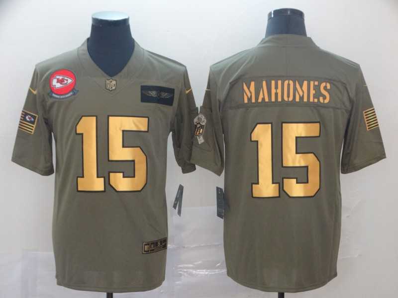 Nike Chiefs 15 Patrick Mahomes 2019 Olive Gold Salute To Service Limited Jersey,We sell and wholesale Nike Chiefs 15 Patrick Mahomes 2019 Olive Gold Salute To Service Limited Jersey on line form chian!